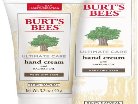 Ultimate Care Hand Cream by Burts Bees for Unisex - 3.2 oz Hand Cream Discount