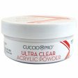 Ultra Clear Acrylic Powder - Ultra Brite White by Cuccio Pro for Women - 1.6 oz Acrylic Powder For Discount