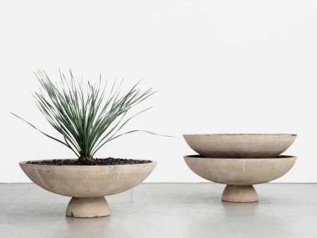 Willy Guhl Concrete Planter with Stand For Discount