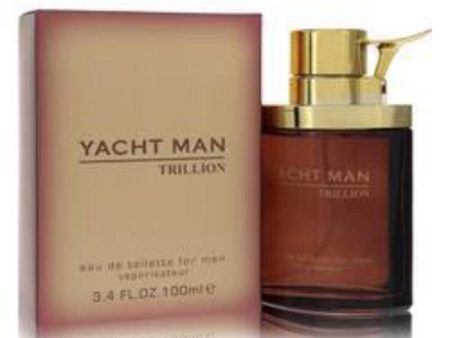 Yacht Man Trillion by Myrurgia for Men - 3.4 oz EDT Spray For Discount