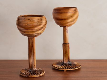 Pair of Bamboo Plant Stands Cheap