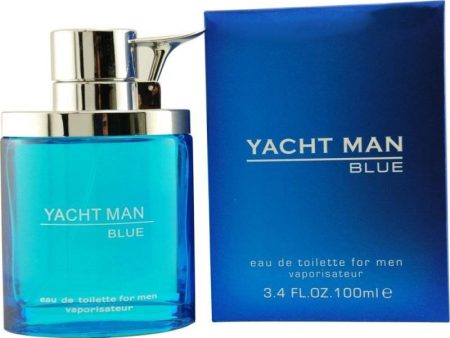 Yacht Man Blue by Myrurgia for Men - 3.4 oz EDT Spray For Cheap