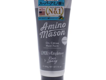 Smooth Oil Cream Mask Pack by Amino Mason for Unisex - 7 oz Masque Supply