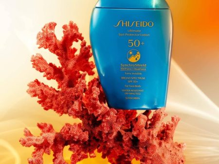 Ultimate Sun Protector Lotion SPF 50 by Shiseido for Unisex - 5 oz Sunscreen Online Sale