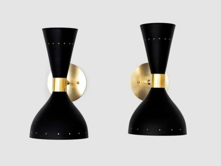 Black Stilnovo Style Sconces Online Sale