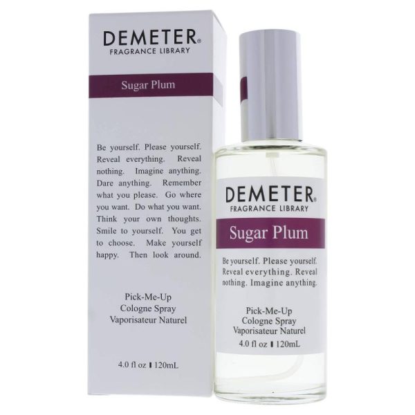 Sugar Plum by Demeter for Unisex - 4 oz Cologne Spray Online Sale