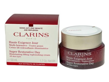 Super Restorative Day Cream by Clarins for Unisex - 1.7 oz Cream Sale