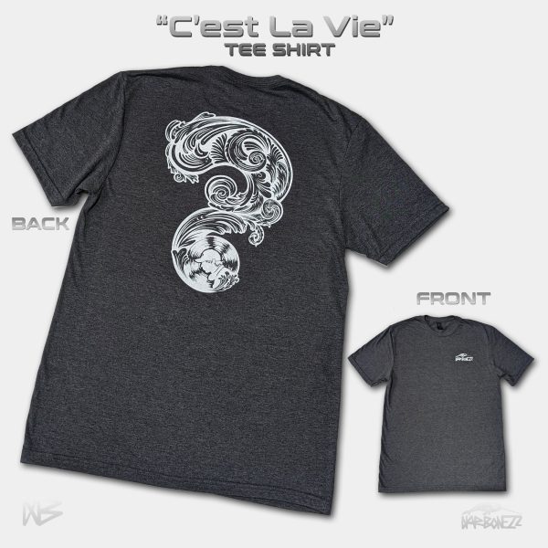 C est La Vie Grey T-shirt Supply