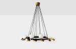 12 Globe Stilnovo Style Chandelier Fashion