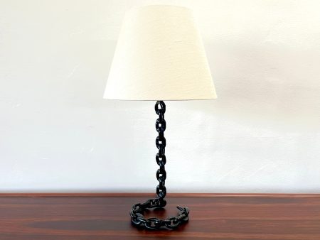 French Chain Link Table Lamp For Discount