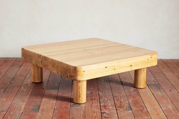 Thick French Pine Coffee table Sale