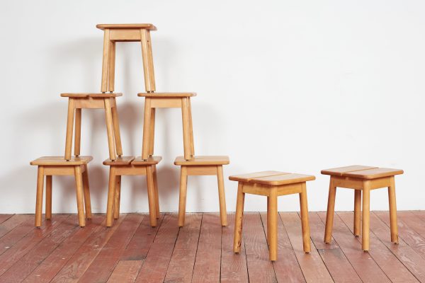 Pierre Gautier Delaye Stool - Set of 8 Online now