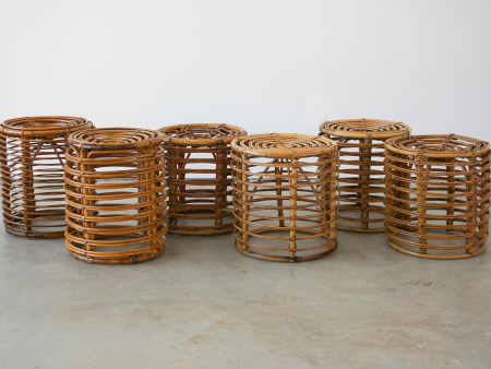 Italian Bamboo Stools Supply