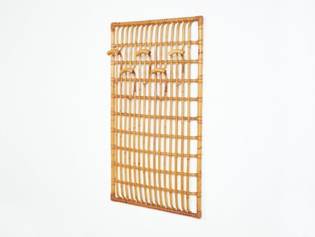 Italian Bamboo Coat Rack For Sale