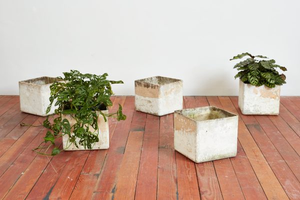 Willy Guhl Square Square Planters Online now