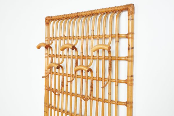 Italian Bamboo Coat Rack For Sale