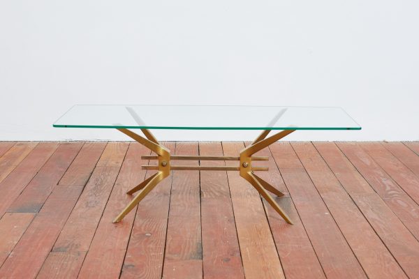 Italian Brass Coffee Table Sale