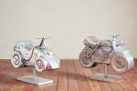 Aluminum Motorcycle and Car Playground Sculptures Hot on Sale