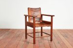 1940s French Leather Chairs Discount