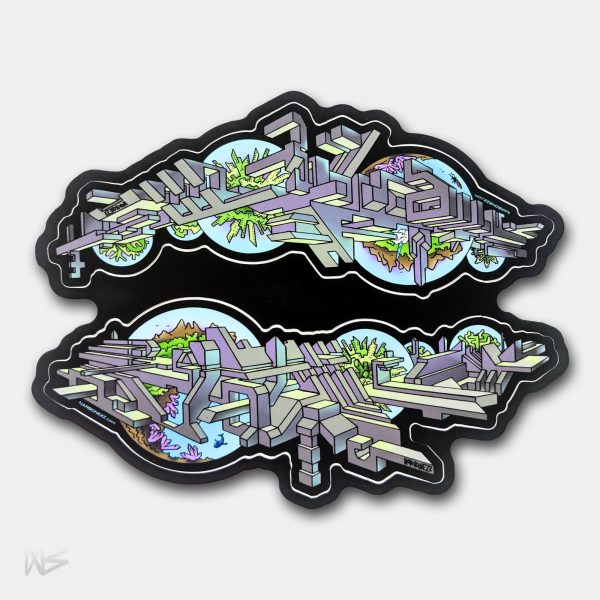 Terra-Natus Sticker on Sale