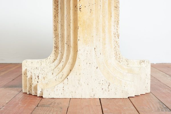 Tobia Scarpa Travertine Table Sale