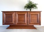 1940 s Ribbed Oak Cabinet Online