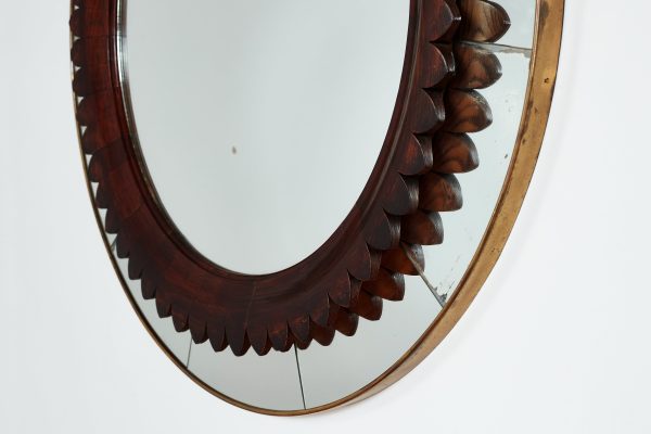 Rare Mirror by Fratelli Marelli Supply