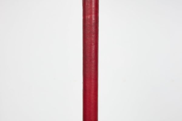 Red Jacques Adnet Style Floor Lamp Online Hot Sale