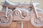 Aluminum Motorcycle and Car Playground Sculptures Hot on Sale