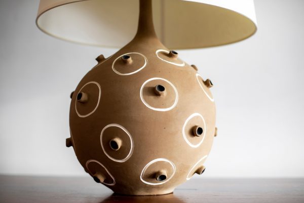 Untitled #9  Ceramic Lamp  -David Netto Collection by Jennifer Nocon Online now