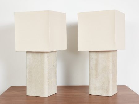 Pair of Tall Willy Guhl Lamps Fashion