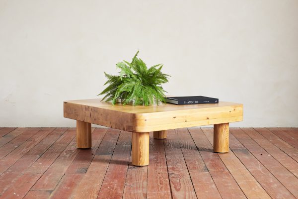 Thick French Pine Coffee table Sale