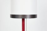 Wilshire Red Leather Floor Lamp Hot on Sale