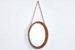 Italian Round Wicker Mirror For Discount