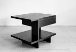 Fairfax Side Tables - Ebony Oak Online now