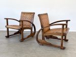 1940 s French Cane Chairs For Cheap