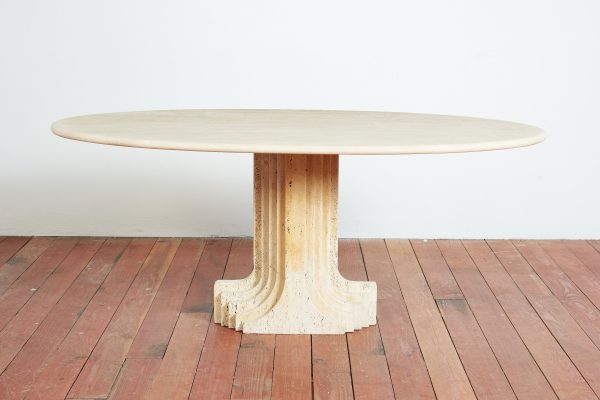 Tobia Scarpa Travertine Table Sale