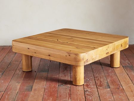 Thick French Pine Coffee table Sale