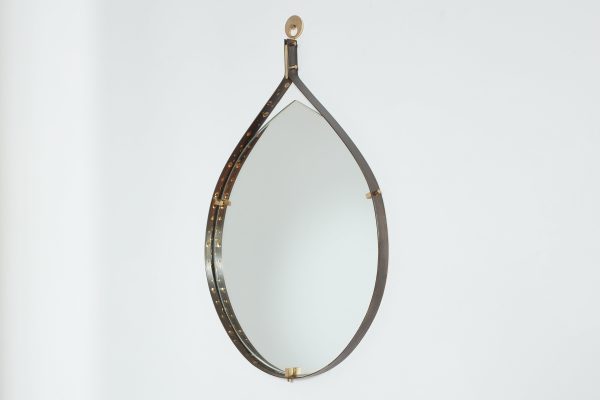 Teardrop Mirror by Ambrogio & De Berti on Sale