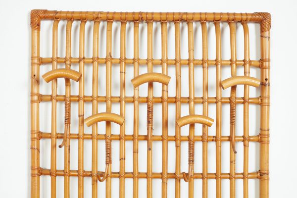 Italian Bamboo Coat Rack For Sale