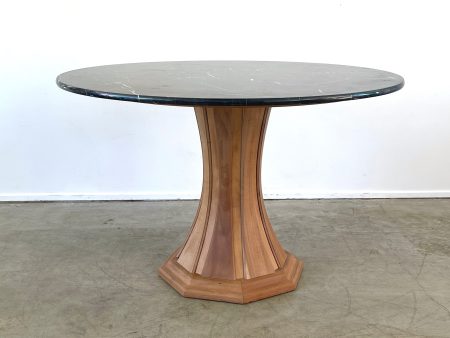 Italian Marble Center Table, 1950s Fashion