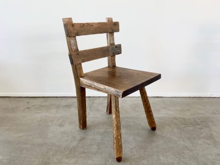 Pair of French Brutalist Dining Chairs Online