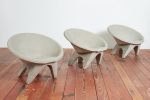 Vintage Sculptural Cement Chair Supply