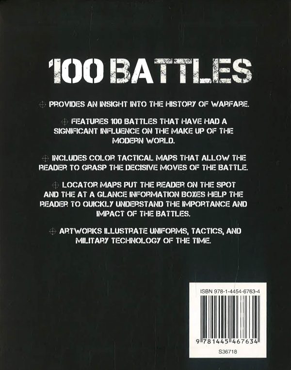 100 Battles: Decisive Conflicts That Shaped The World (Military Pocket Guide) Cheap