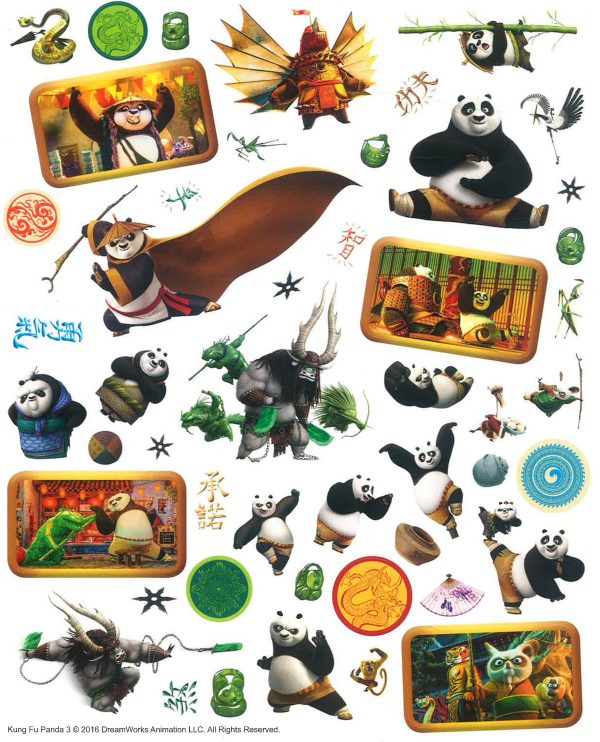 Kung Fu Panda 3 Ultimate Sticker Online now