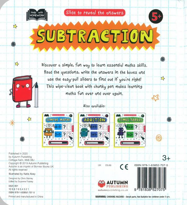 5+ Subtraction (Help With Homework) For Cheap